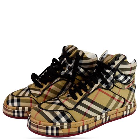 burberry sale sneakers|designer Burberry high top sneakers.